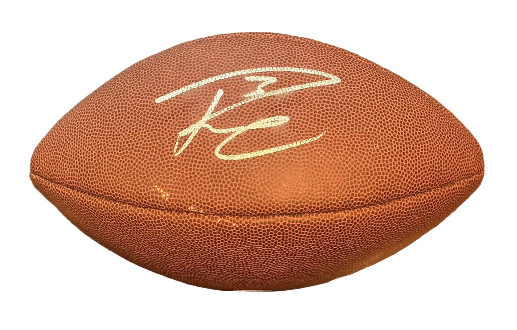 Russell Wilson Autographed Wilson Composite Leather Football PSA Hologram READ-Right Off The Field