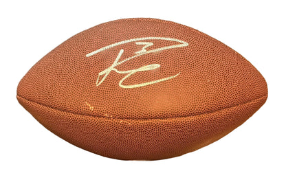 Russell Wilson Autographed Wilson Composite Leather Football PSA Hologram READ-Right Off The Field