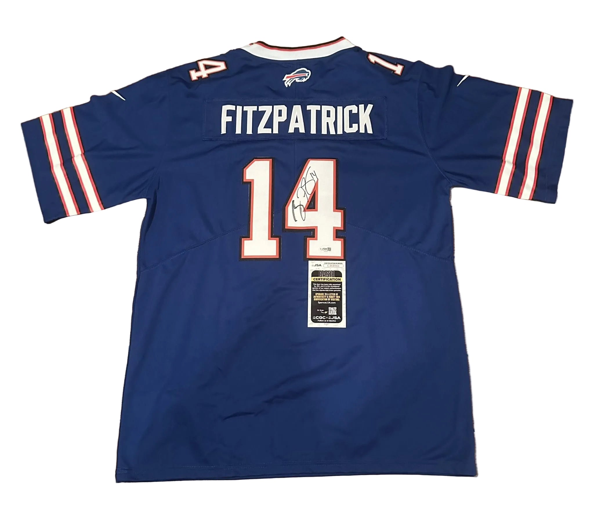 Ryan Fitzpatrick Autographed Buffalo Bills Jersey JSA COA-Right Off The Field