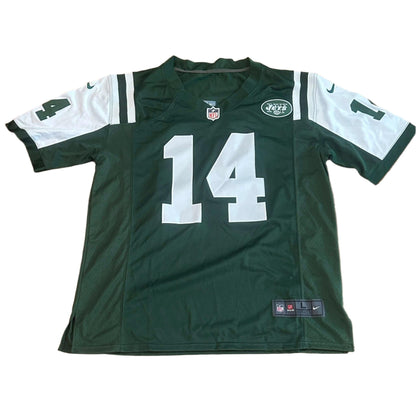 Ryan Fitzpatrick Autographed New York Jets Jersey JSA COA-Right Off The Field