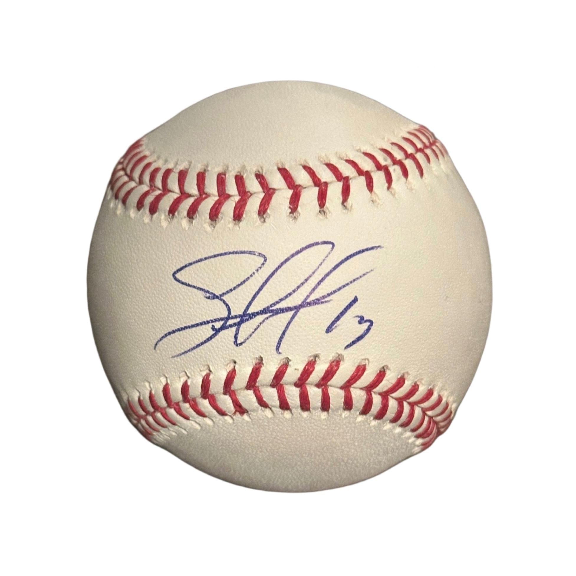 Salvador Perez Kansas City Royals Autographed Official MLB Baseball JSA COA-Right Off The Field