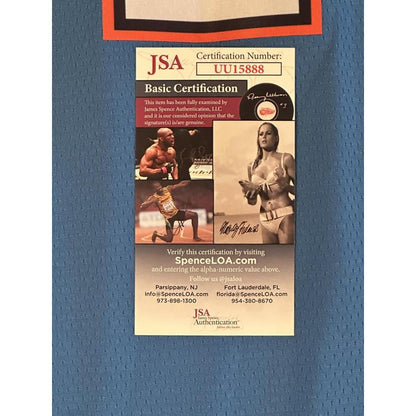 Shai Gilgeous-Alexander Autographed Oklahoma City Thunder Jersey JSA COA-Right Off The Field