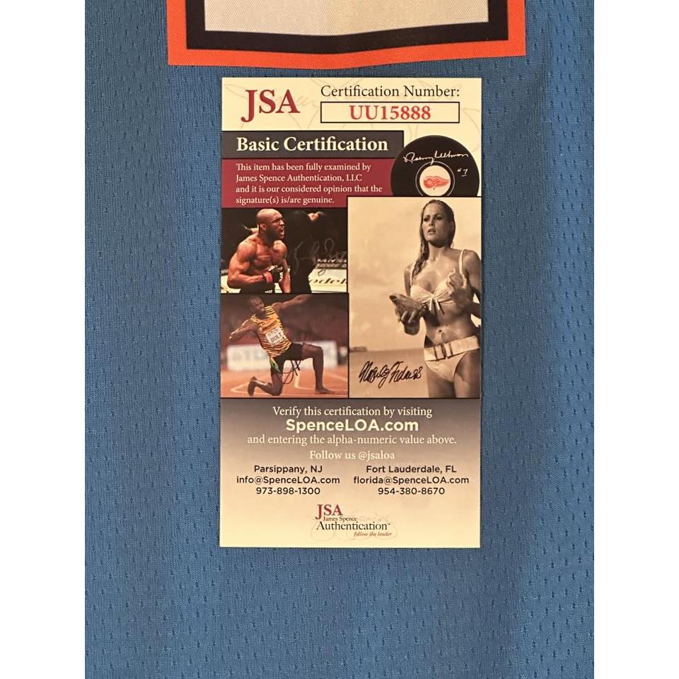 Shai Gilgeous-Alexander Autographed Oklahoma City Thunder Jersey JSA COA-Right Off The Field