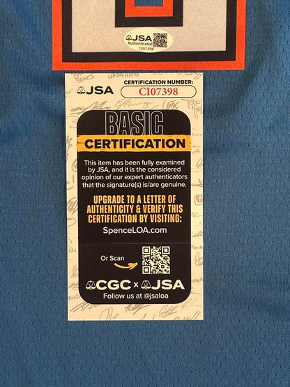 Shai Gilgeous-Alexander SGA Autographed Oklahoma City Thunder Jersey JSA COA-Right Off The Field
