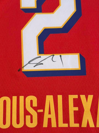 Shai Gilgeous-Alexander Signed Autographed 2025 All Star Game Jersey JSA COA-Right Off The Field