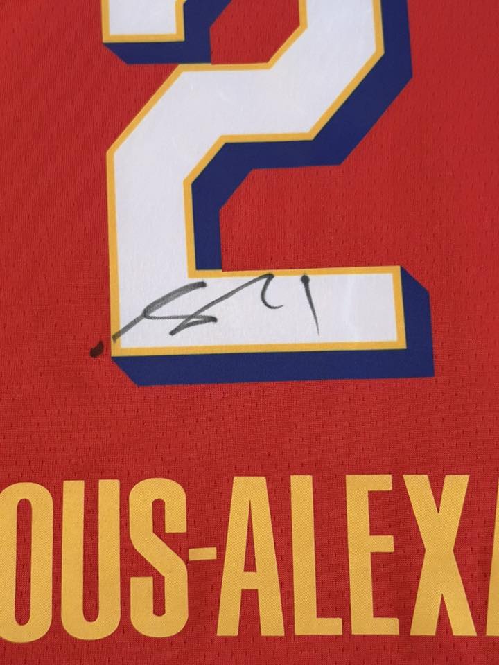 Shai Gilgeous-Alexander Signed Autographed 2025 All Star Game Jersey JSA COA-Right Off The Field
