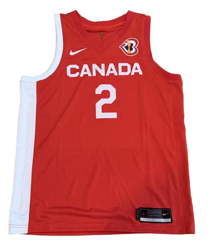 Shai Gilgeous-Alexander Signed Autographed Canada Jersey JSA COA-Right Off The Field
