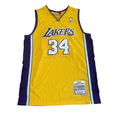 Shaquille O'Neal Autographed Los Angeles Lakers Jersey JSA COA-Right Off The Field