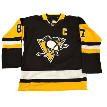 Sidney Crosby Autographed Pittsburgh Penguins Jersey JSA LOA-Right Off The Field