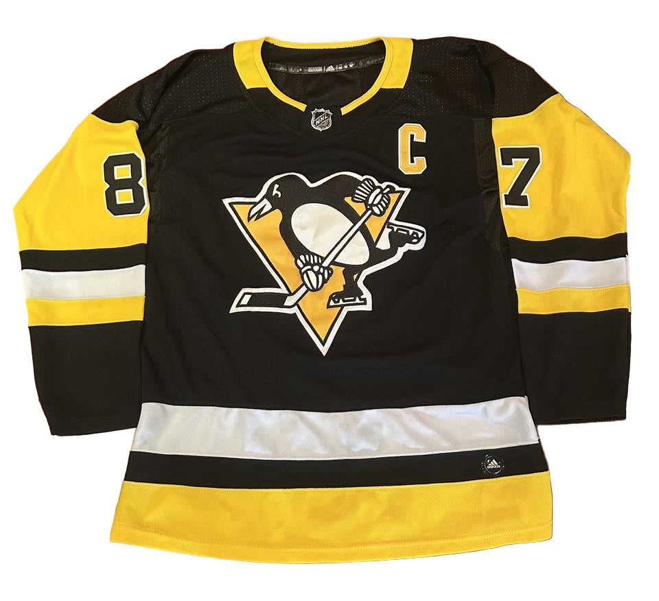 Sidney Crosby Signed Autographed Pittsburgh Penguins Jersey JSA LOA-Right Off The Field