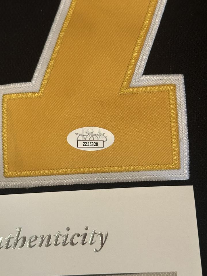 Sidney Crosby Signed Autographed Pittsburgh Penguins Jersey JSA LOA-Right Off The Field