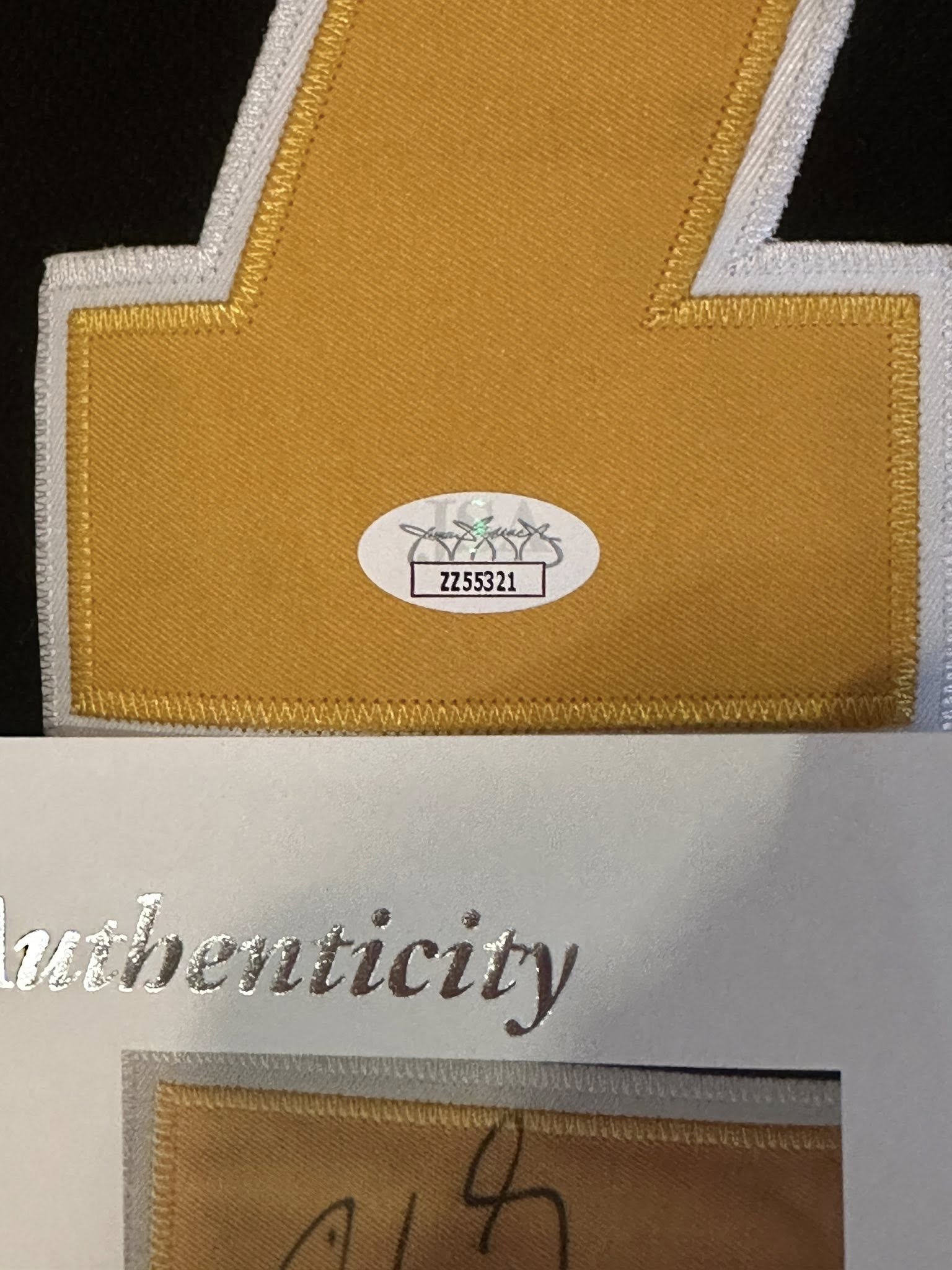 Sidney Crosby Signed Autographed Pittsburgh Penguins Jersey JSA LOA-Right Off The Field