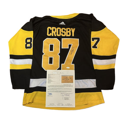 Sidney Crosby Signed Autographed Pittsburgh Penguins Jersey JSA LOA-Right Off The Field