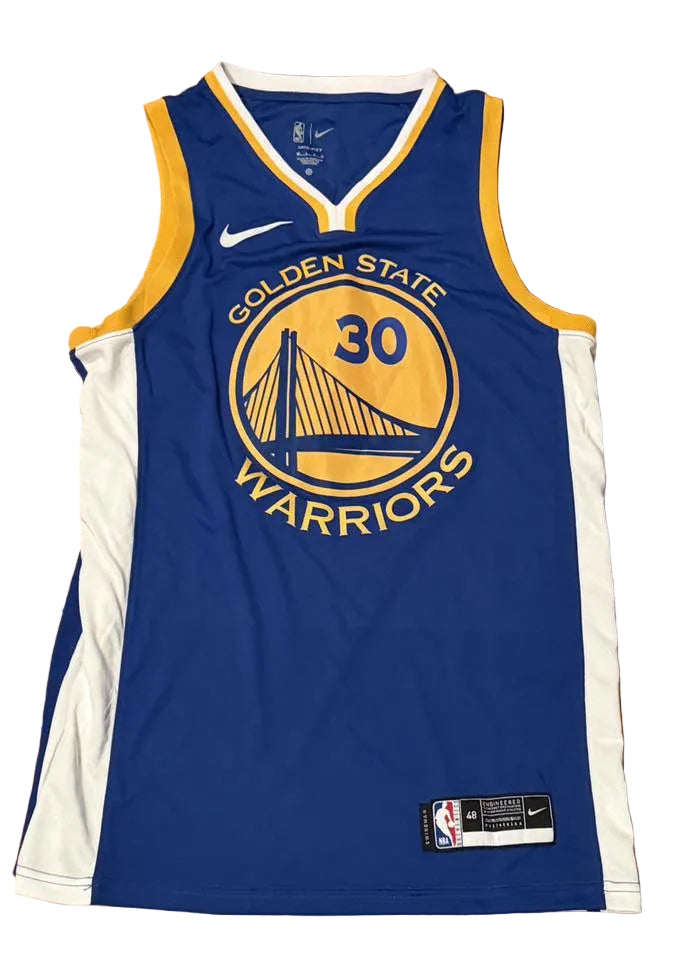 Stephen Curry Golden State Warriors Jersey Size 48-Right Off The Field