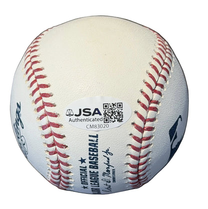 Stephen Strasburg Autographed Official MLB Baseball JSA COA Washington Nationals-Right Off The Field