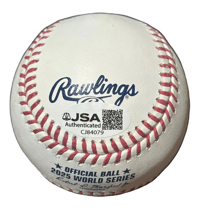 Steve Garvey Los Angeles Dodgers Autographed 2025 World Series Baseball JSA COA-Right Off The Field