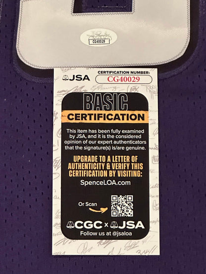 Steve Nash Autographed Phoenix Suns Jersey JSA COA-Right Off The Field
