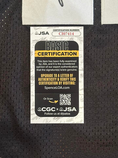 Terry Bradshaw Autographed Pittsburgh Steelers Replica Jersey JSA COA-Right Off The Field