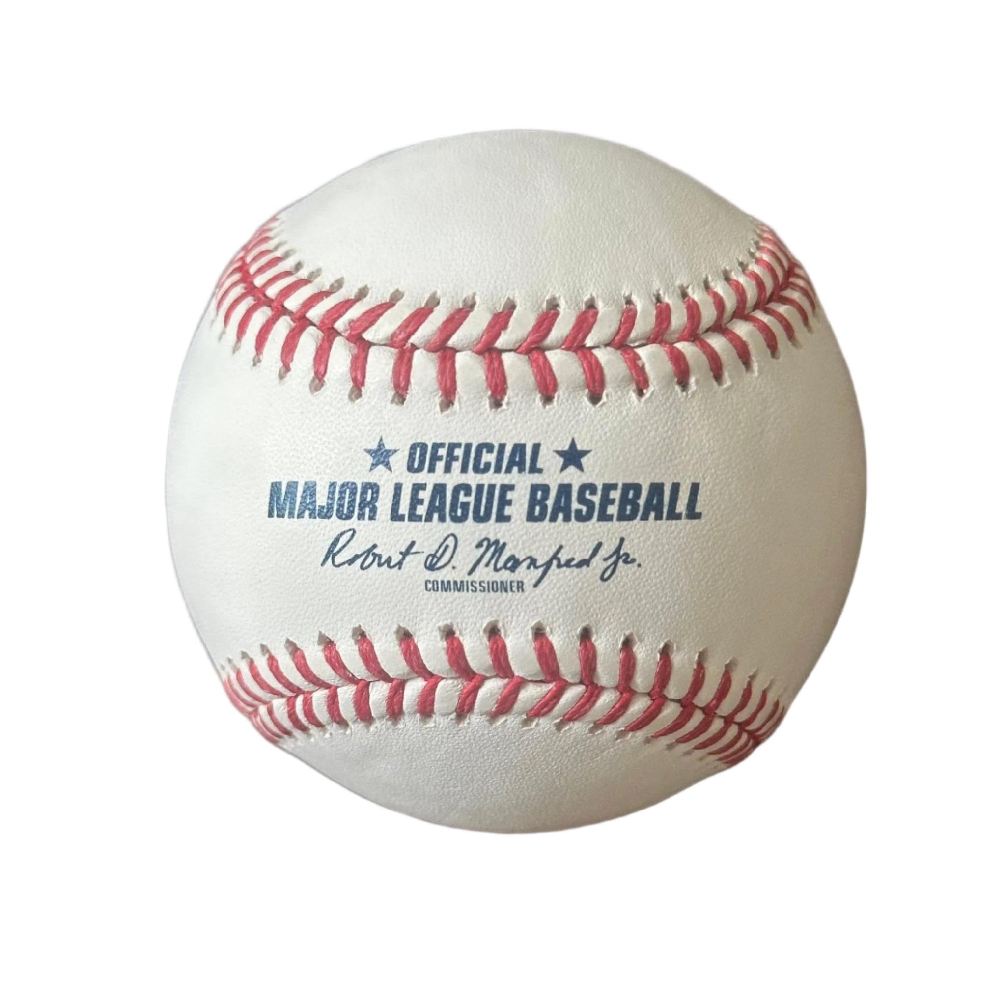 Tom Glavine Atlanta Braves Autographed Hall of Fame MLB Baseball-Right Off The Field