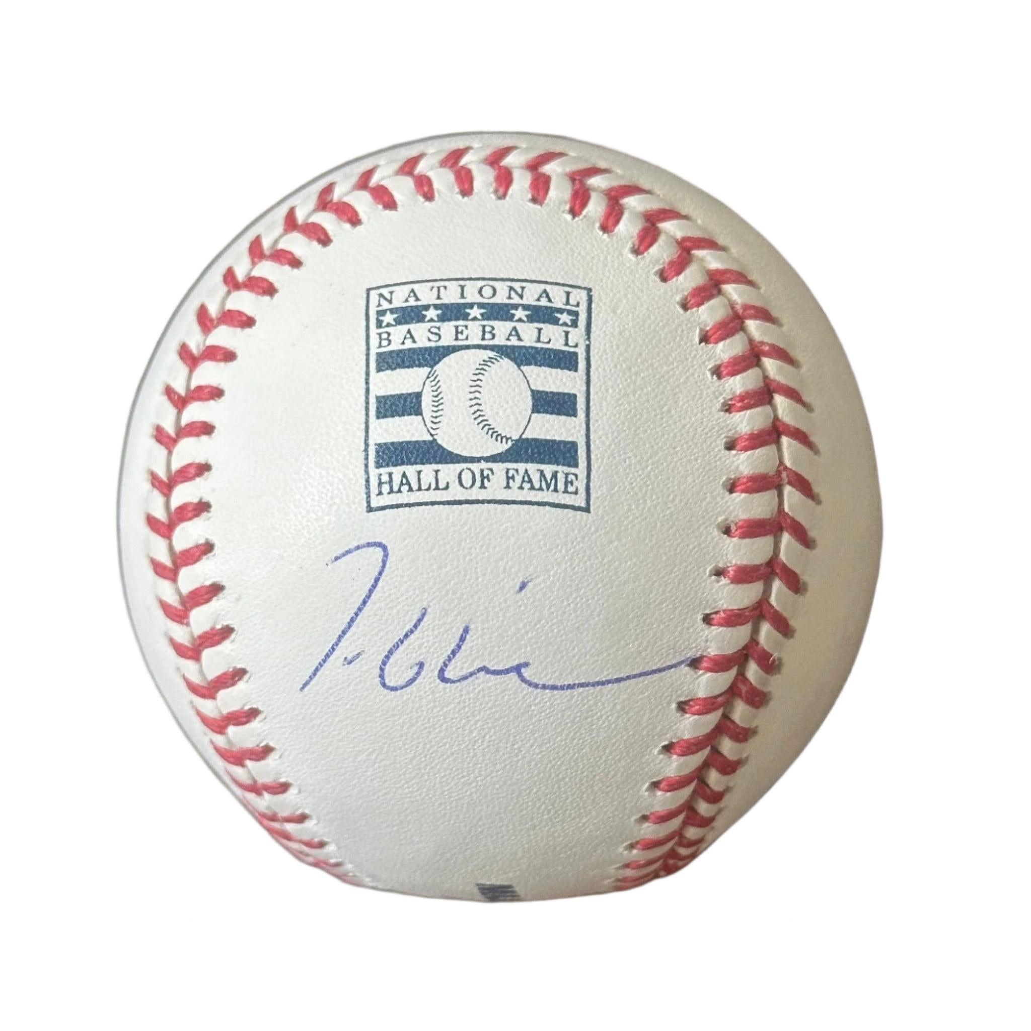 Tom Glavine Atlanta Braves Autographed Hall of Fame MLB Baseball-Right Off The Field