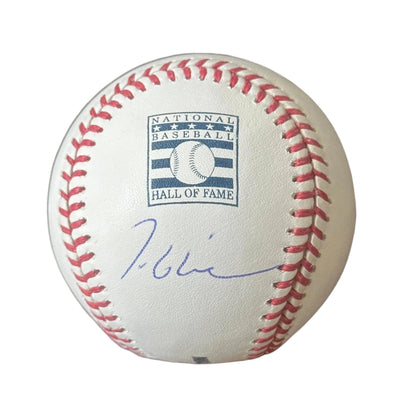 Tom Glavine Atlanta Braves Autographed Hall of Fame MLB Baseball-Right Off The Field