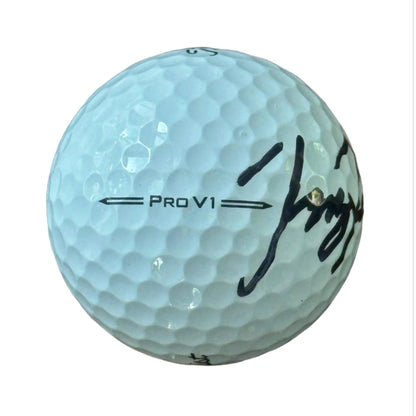 Tony Finau Autographed Titleist Pro V1 Golf Ball-Right Off The Field