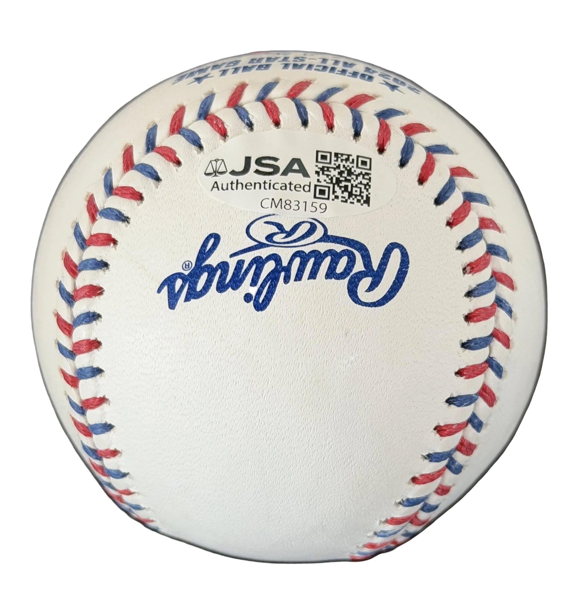 Torey Lovullo Autographed & Inscribed 2024 MLB All Star Game Baseball JSA COA-Right Off The Field
