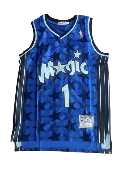 Tracy McGrady Orlando Magic Jersey Size L-Right Off The Field