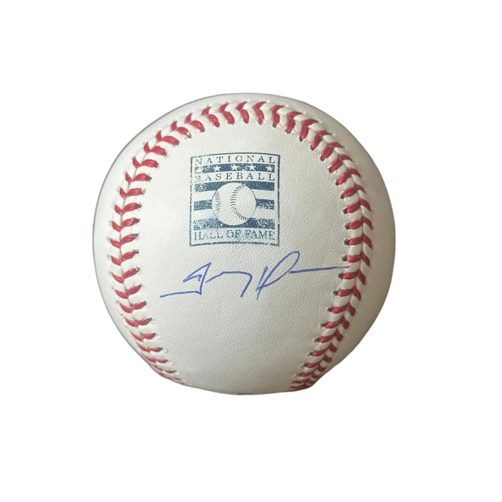 Trevor Hoffman San Diego Padres Autographed Hall of Fame MLB Baseball-Right Off The Field