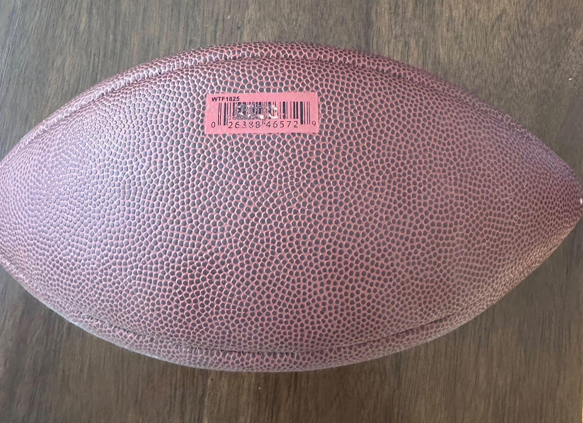 Tyrann Mathieu Autographed Wilson Composite Replica Football JSA COA-Right Off The Field