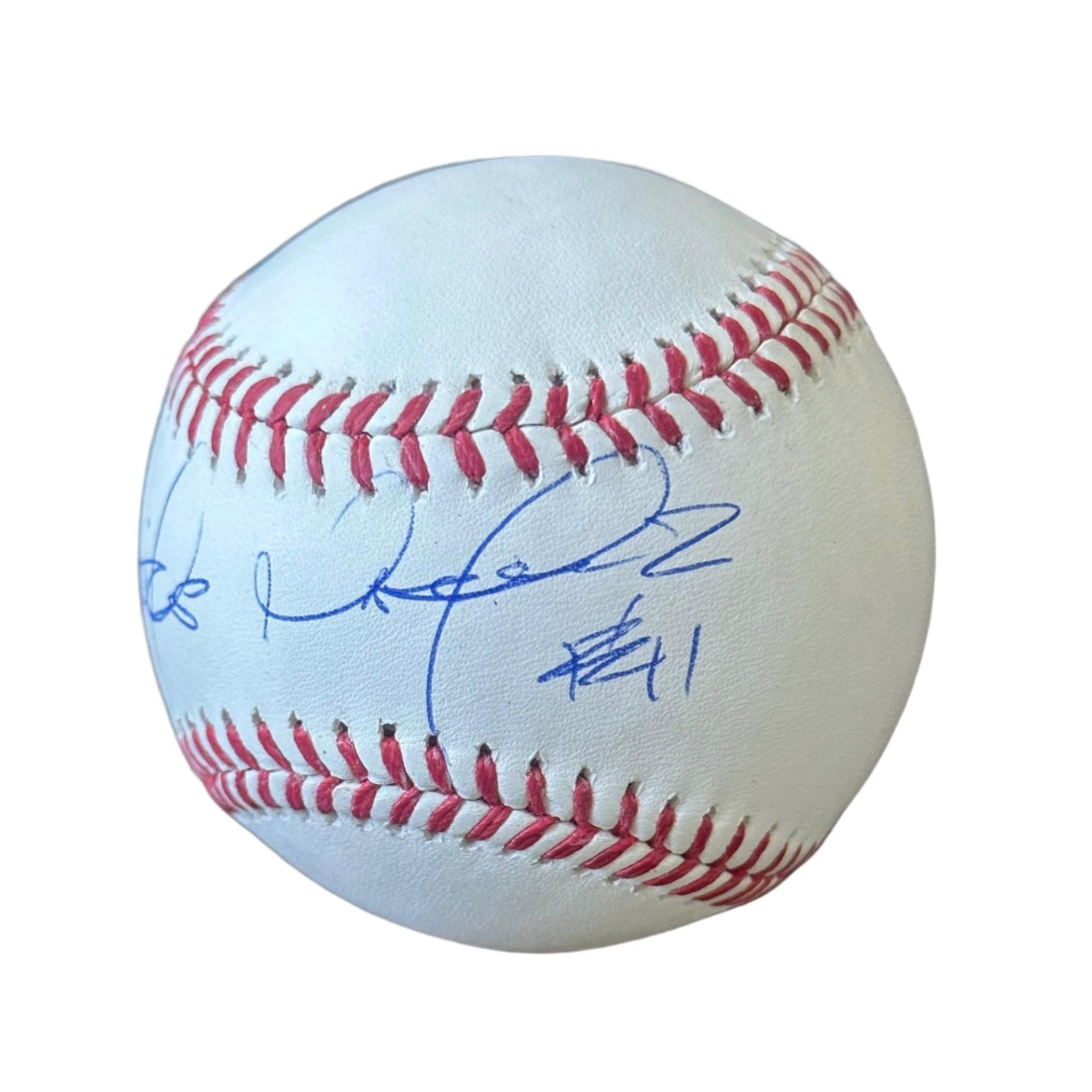 Victor Martinez Cleveland Indians Autographed Official MLB Baseball-Right Off The Field