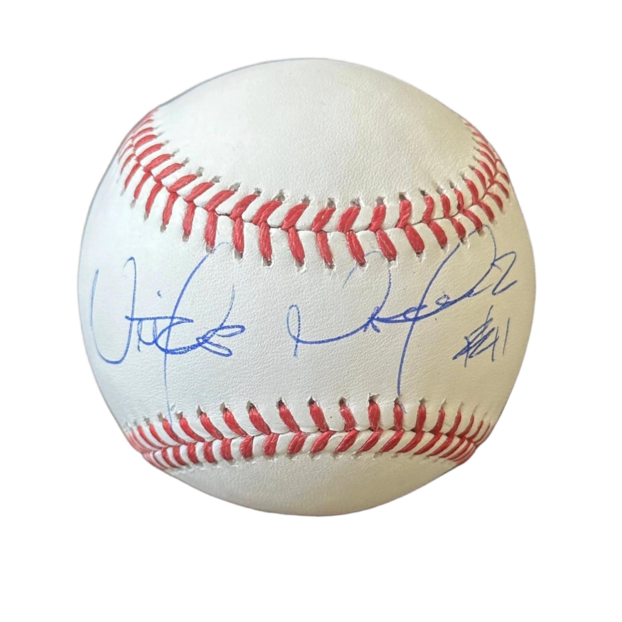 Victor Martinez Cleveland Indians Autographed Official MLB Baseball-Right Off The Field