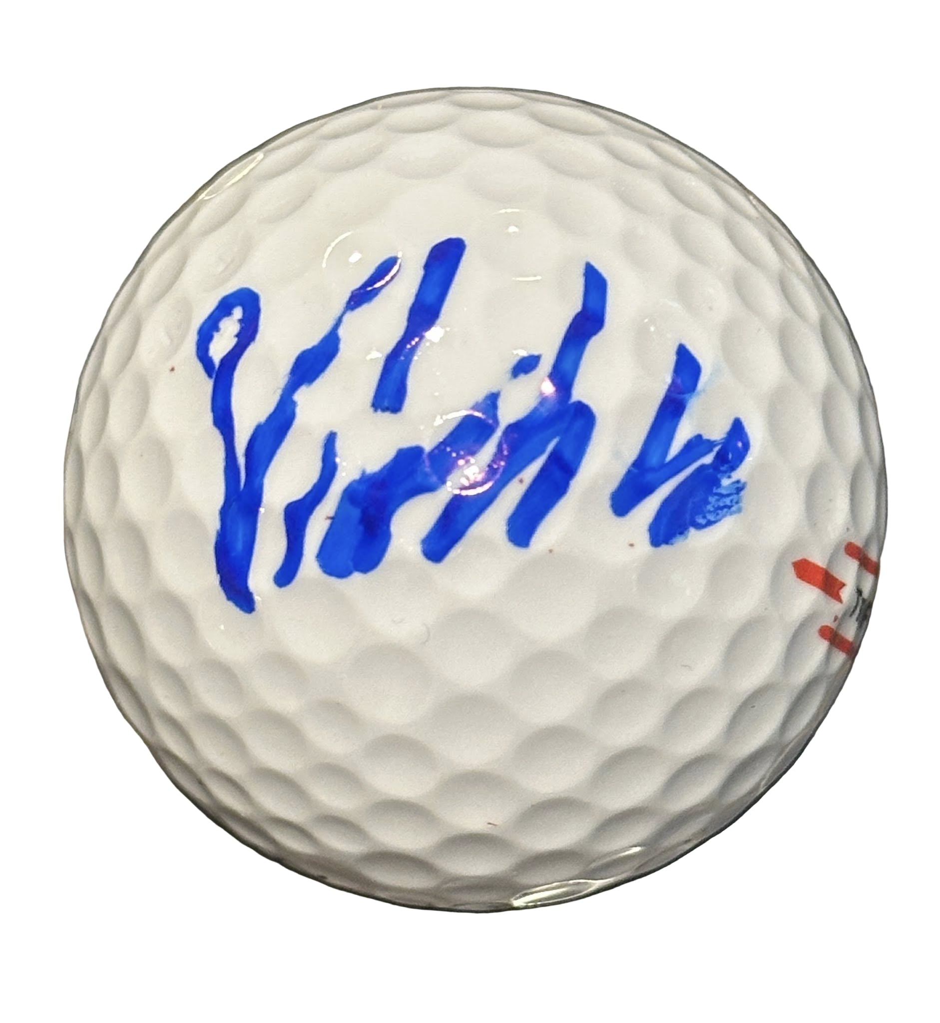 Viktor Hovland Autographed 2025 Ryder Cup Golf Ball JSA COA Team Europe-Right Off The Field