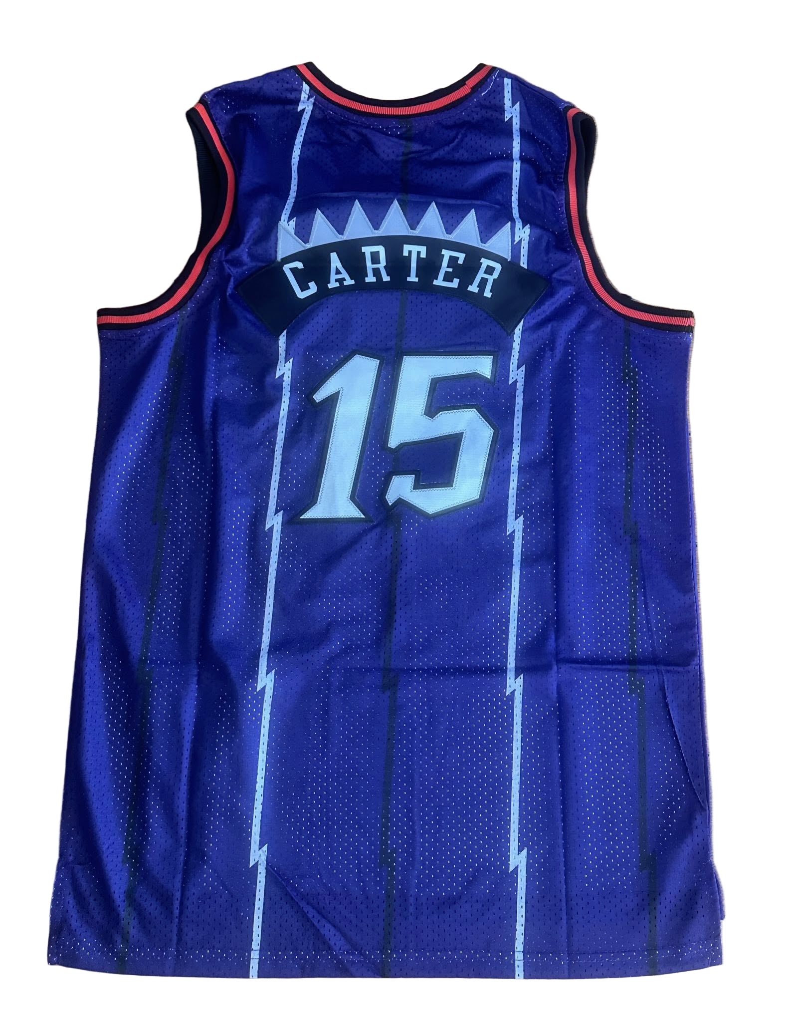 Vince Carter Toronto Raptors 1998-1999 Jersey Size L-Right Off The Field