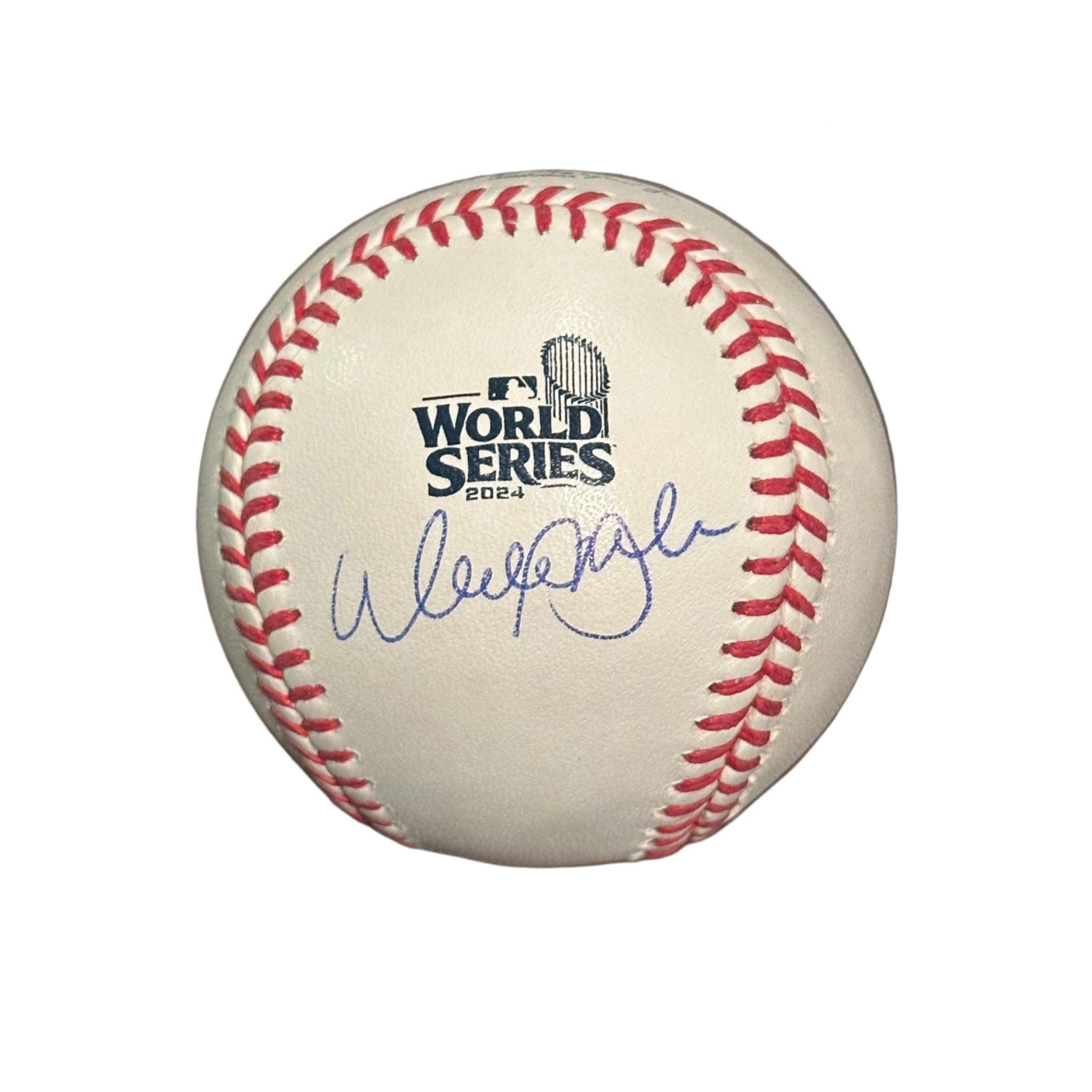 Walker Buehler Los Angeles Dodgers Autographed 2024 World Series Baseball JSA-Right Off The Field