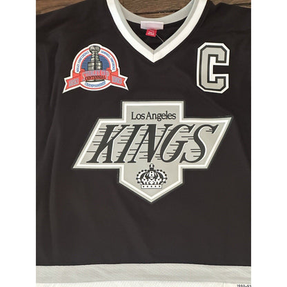 Wayne Gretzky Signed Los Angeles Kings Mitchell & Ness S Medium Jersey JSA LOA-Hockey-Right Off The Field