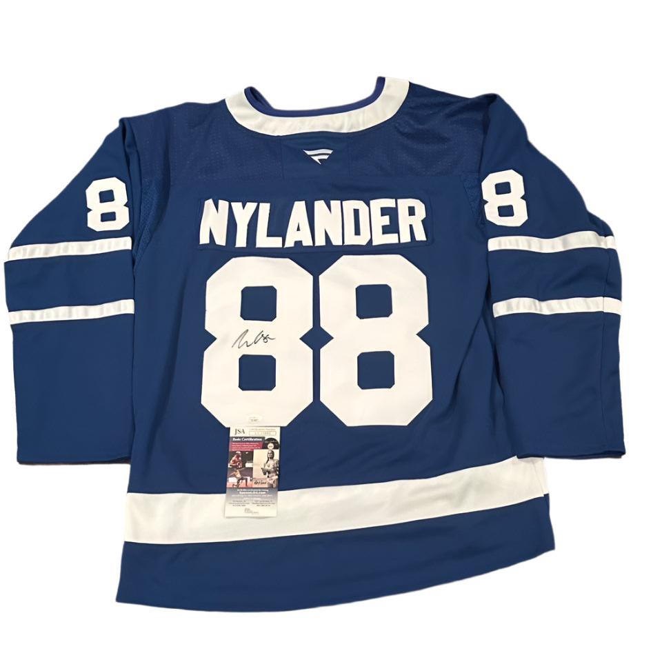 William Nylander Autographed Toronto Maple Leafs Jersey JSA COA-Right Off The Field