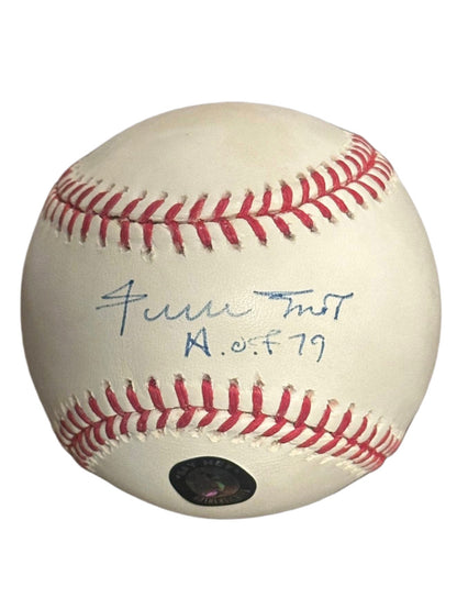 Willie Mays Signed Official MLB Baseball Inscribed "HOF 79" Say Hey Hologram-Right Off The Field