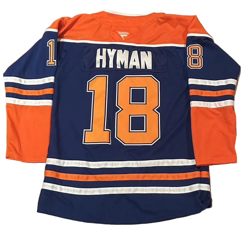 Zach Hyman Edmonton Oilers Jersey Size 52-Right Off The Field