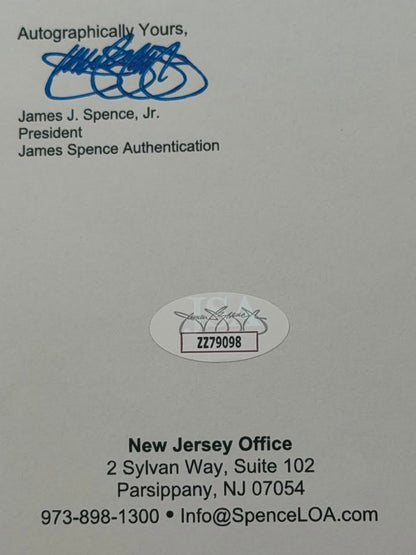 Zinedine Zidane Signed Autographed France Jersey JSA LOA-Right Off The Field
